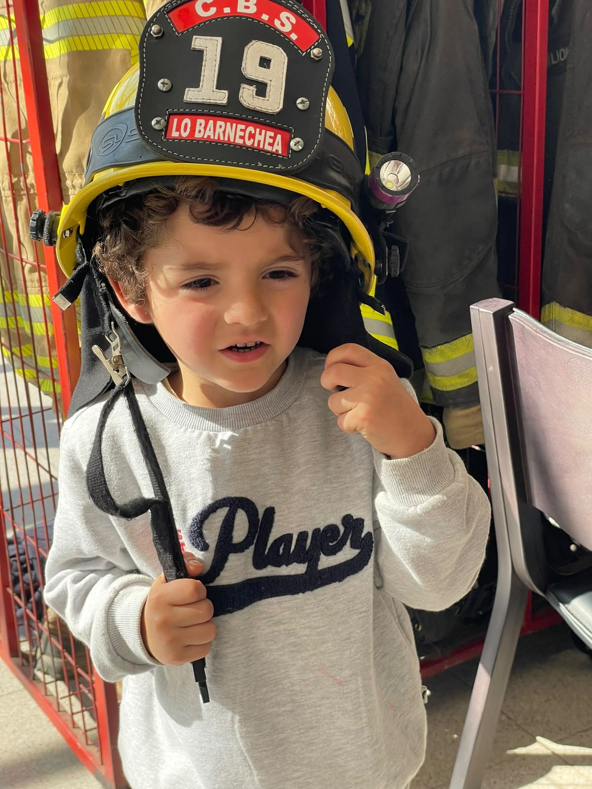 Lucas bombero